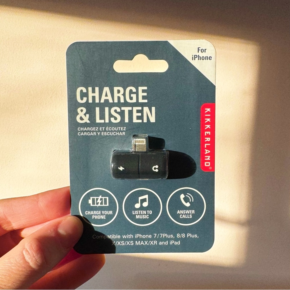 iPhone Lightning Cable Charger/Headphone Jack